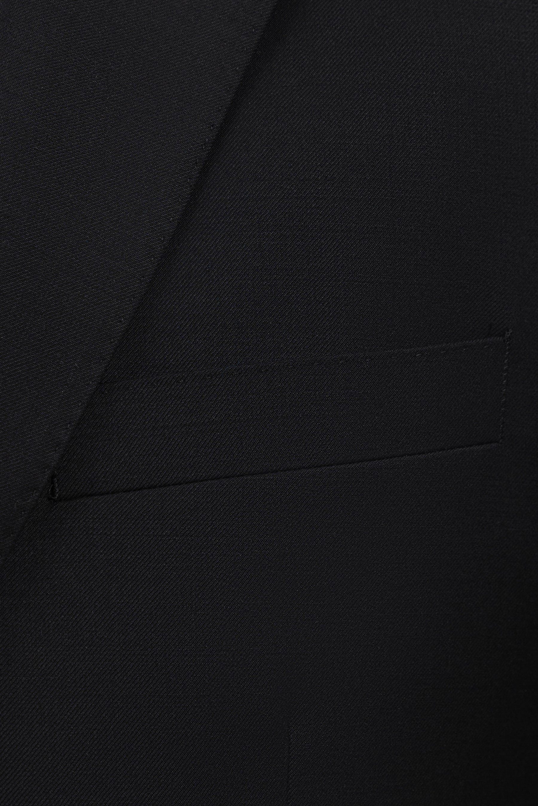 Black Modern Suit Wool & Cashmere