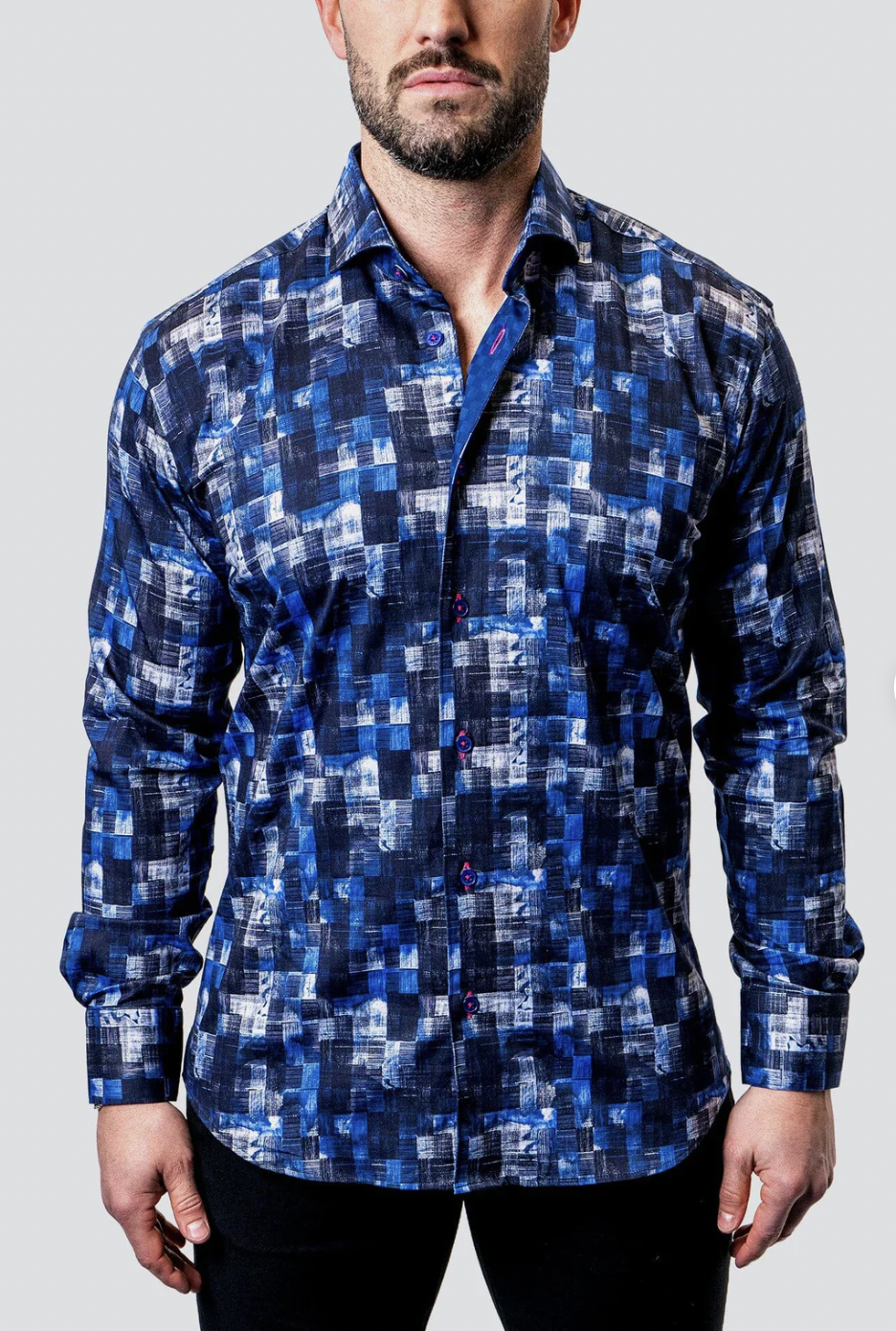 Shirt Einstein Blurred G. Blue 2XL
