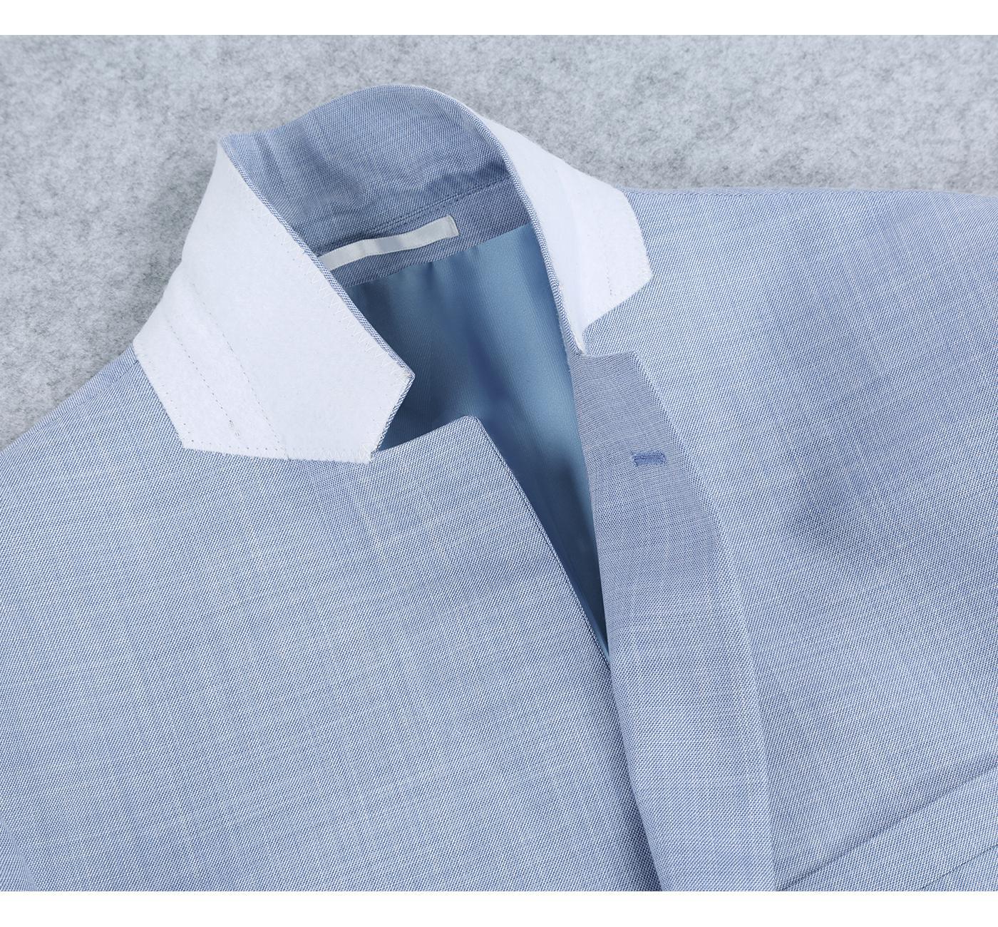 JL Suit Light Blue Slim Fit