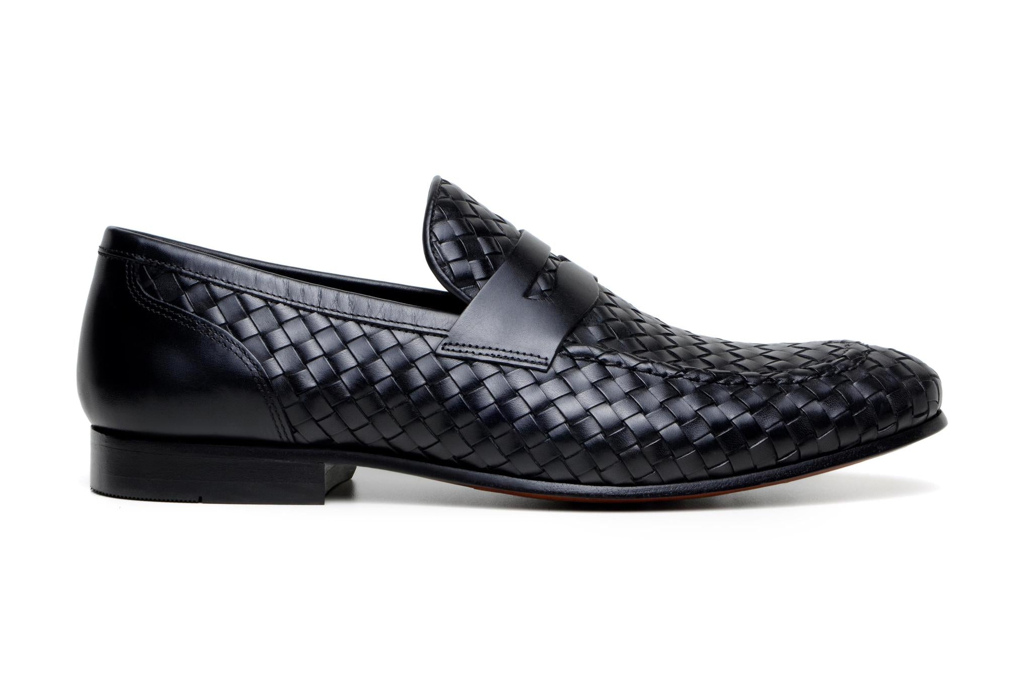 Luca Woven Calf Black