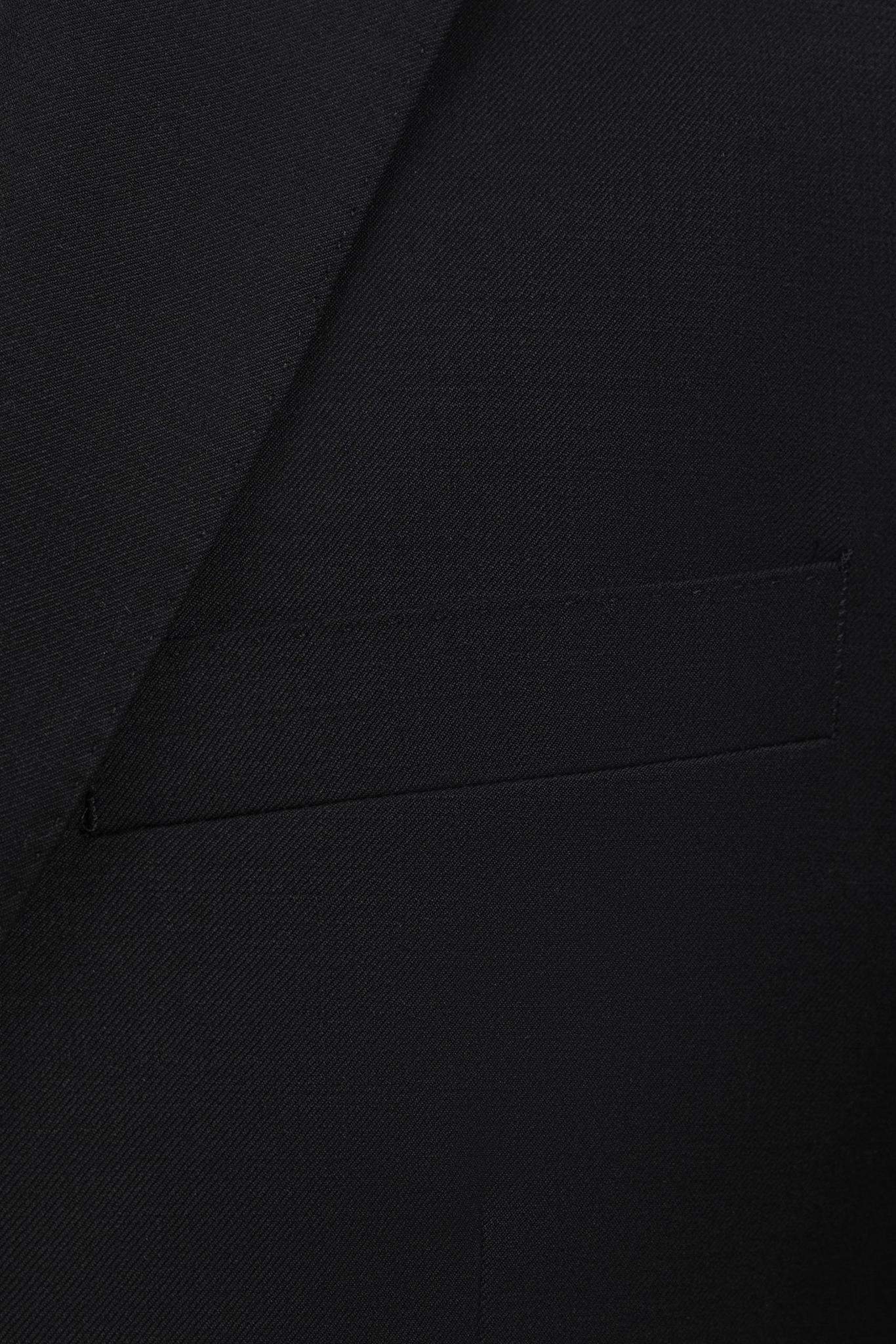 Black Classic Suit Wool & Cashmere