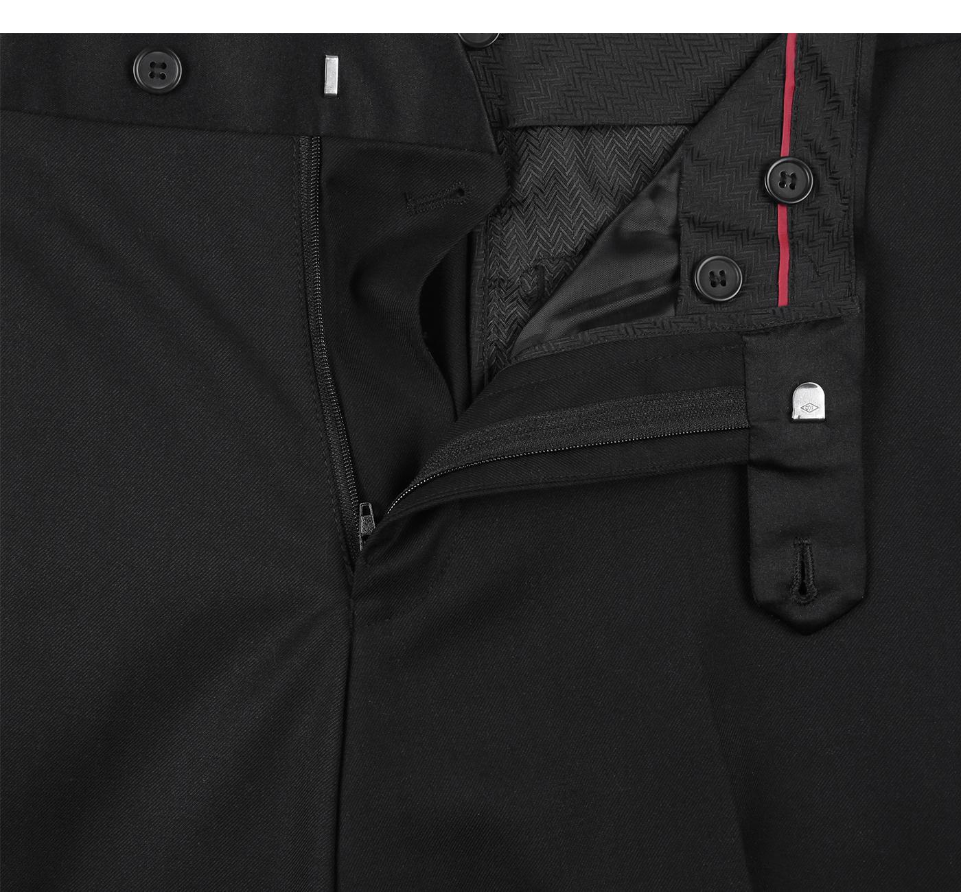 JL Black Tux Notch Slim Fit