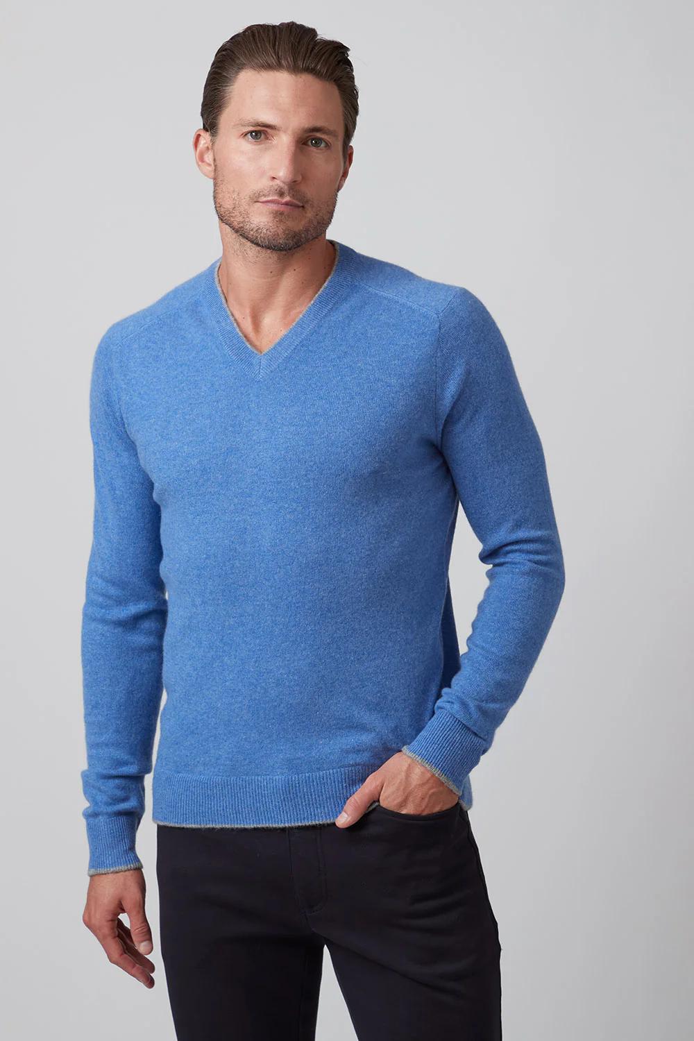 100% Cashmere Blue