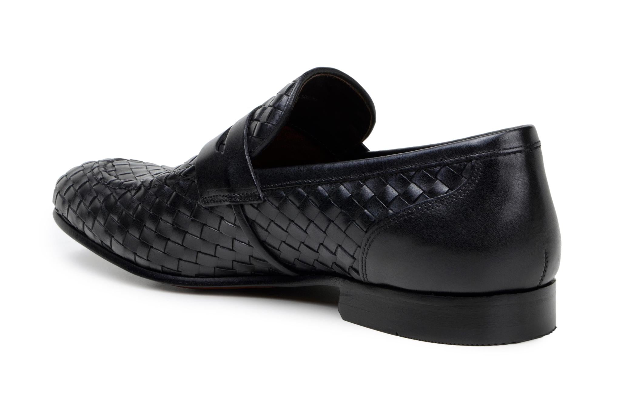 Luca Woven Calf Black