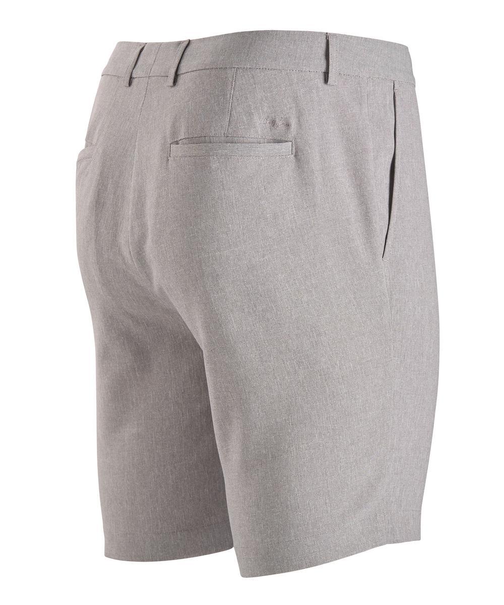 Performance Stretch Heather Shorts Pearl Grey