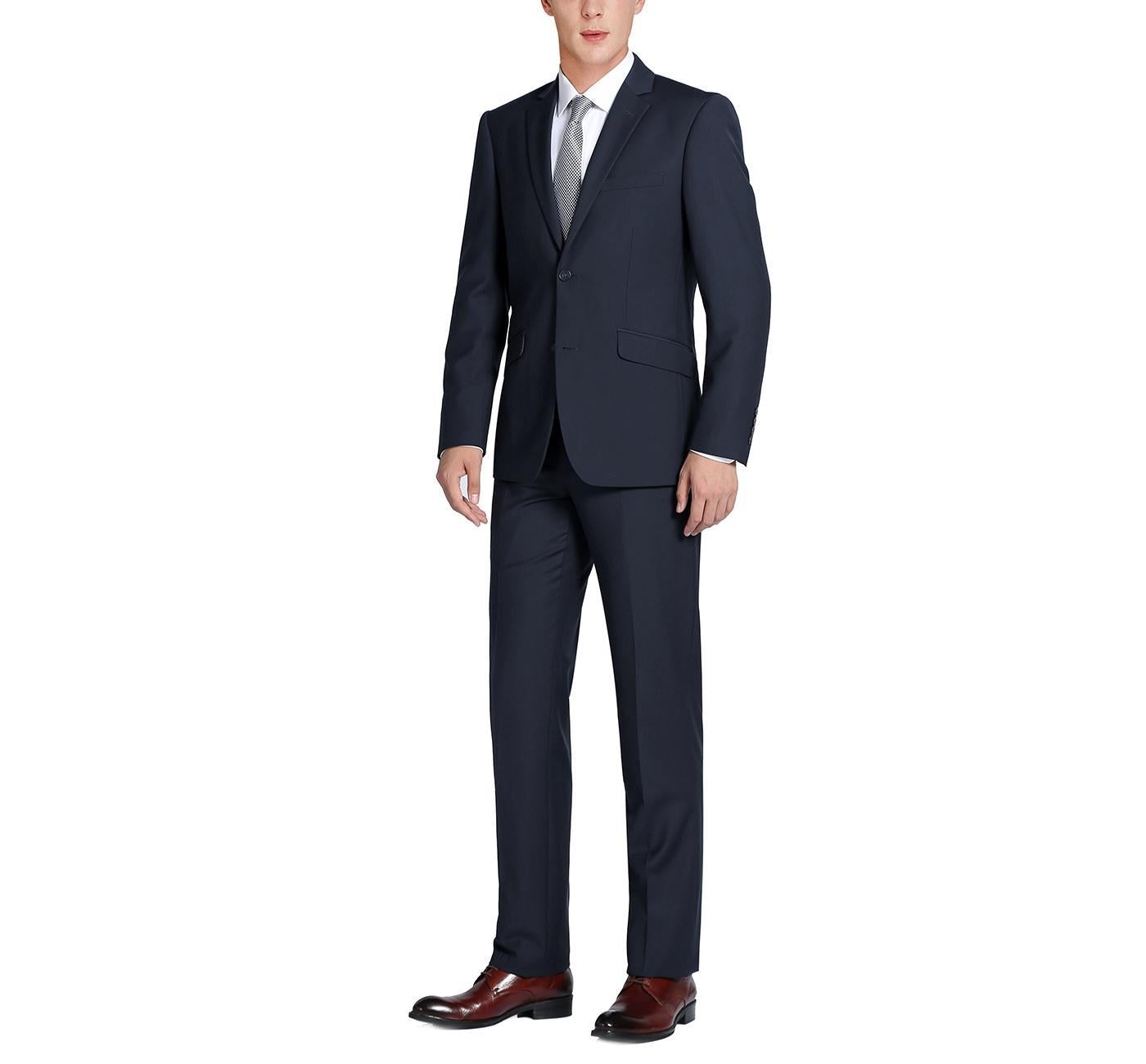 JL Midnight Navy Suit Notch Classic Fit