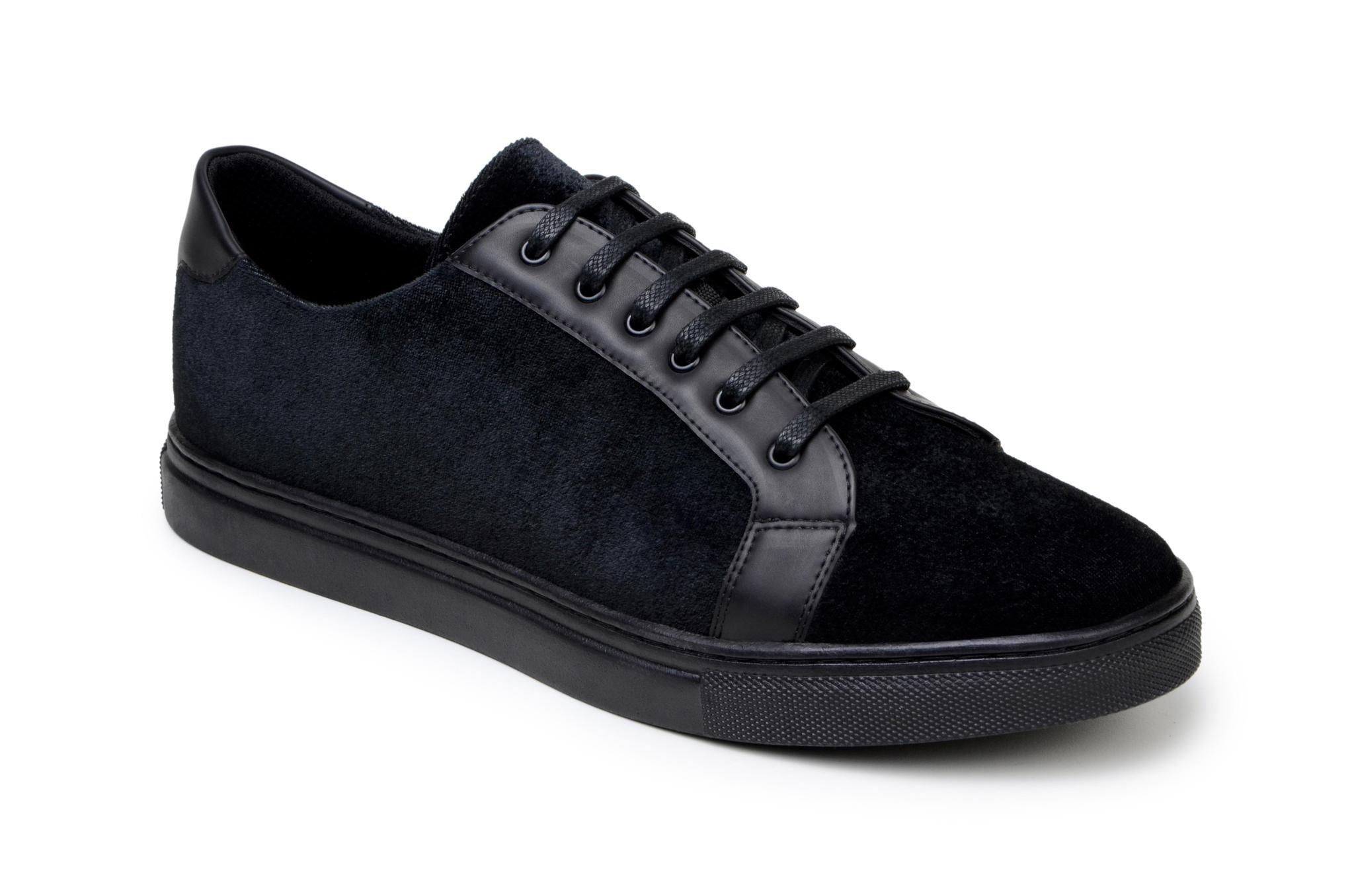 Tux Sneaker Velvet/ Leather Prince Black