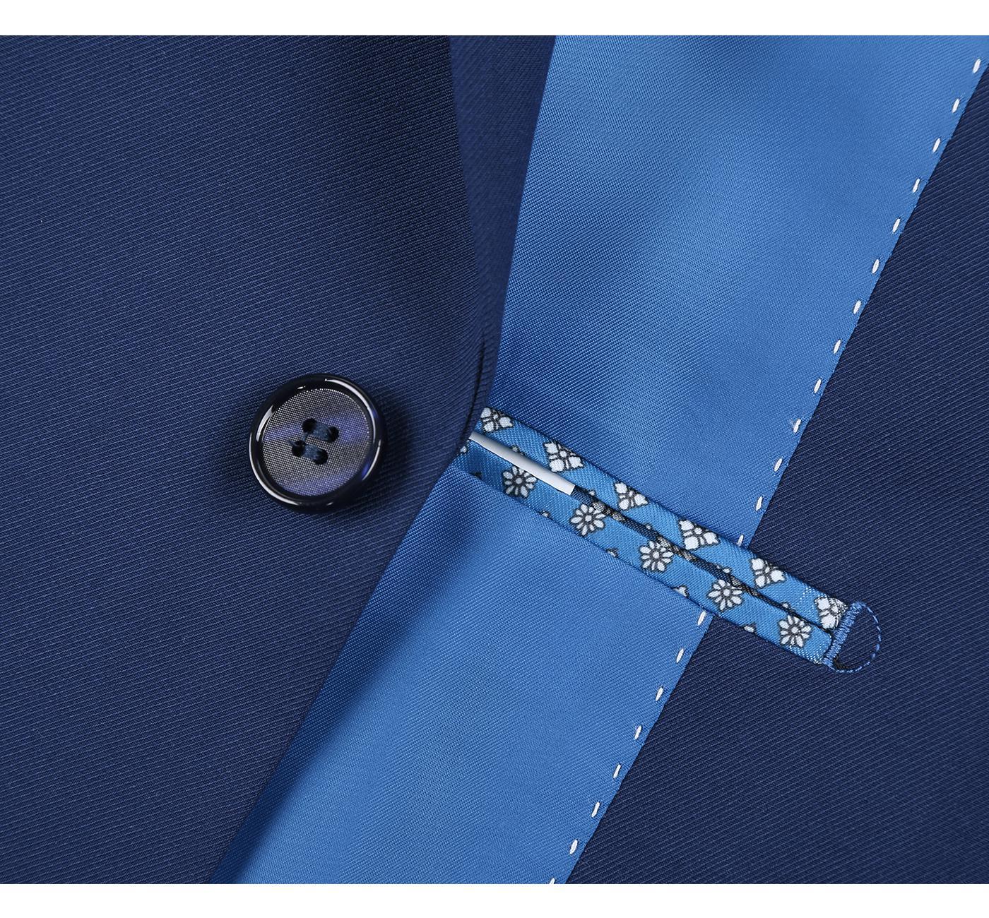 JL Royal Blue Suit Classic Fit
