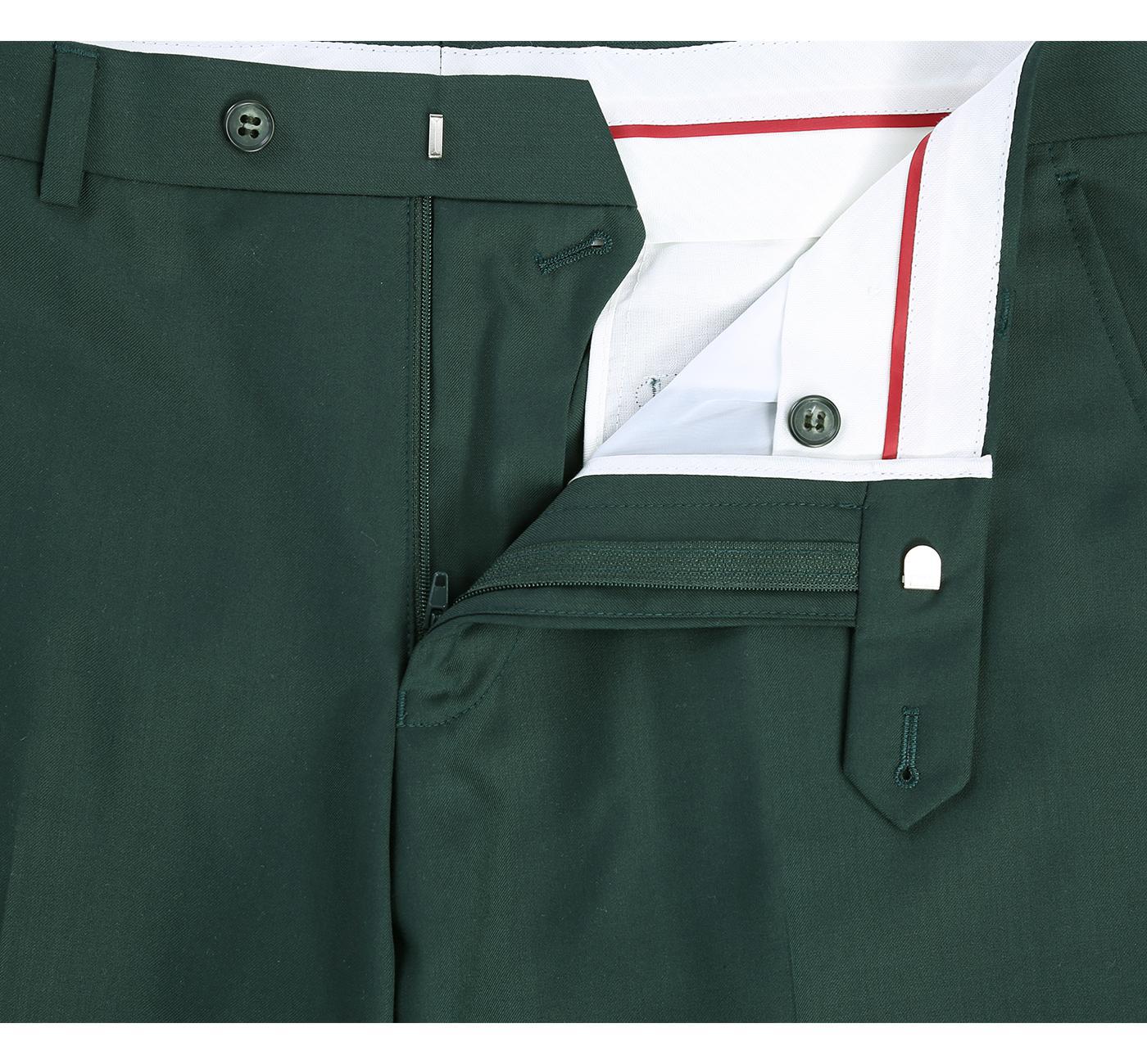 JL Hunter Green Suit Slim Fit