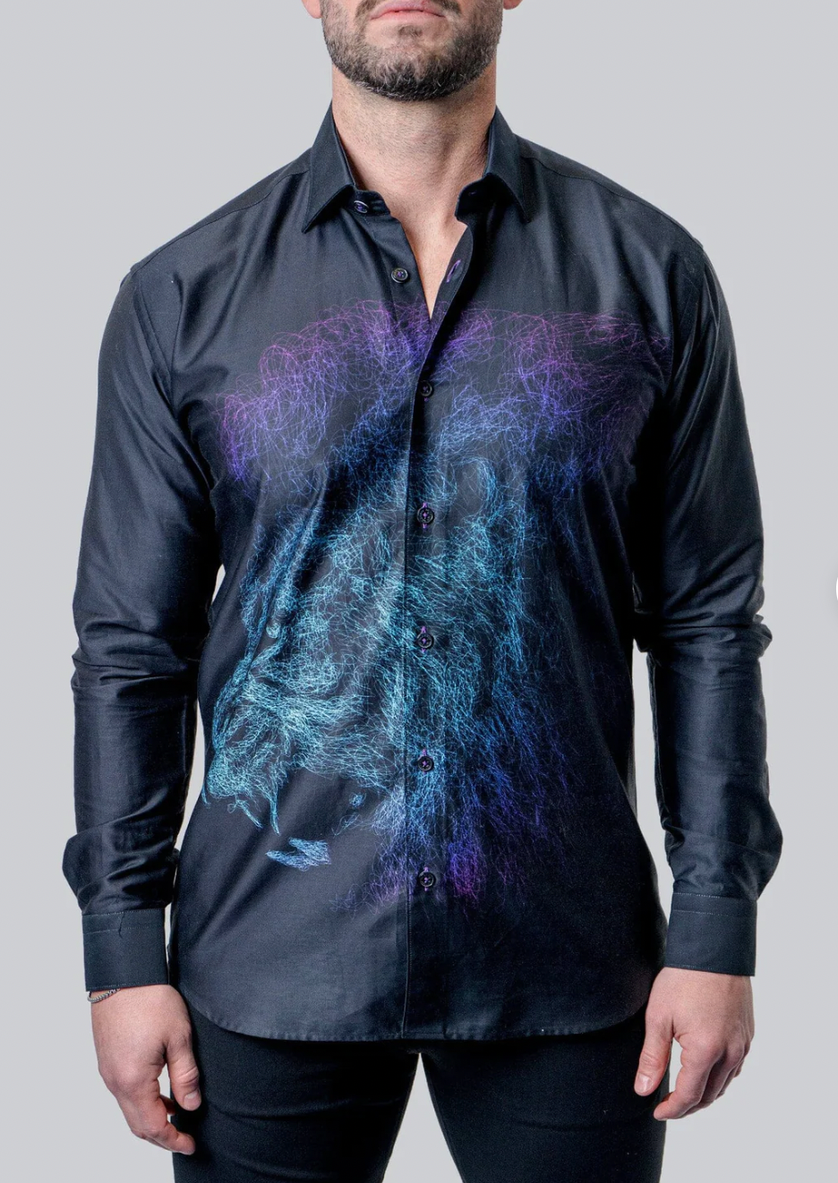 Shirt Fibonacci Pride Roar Blk L