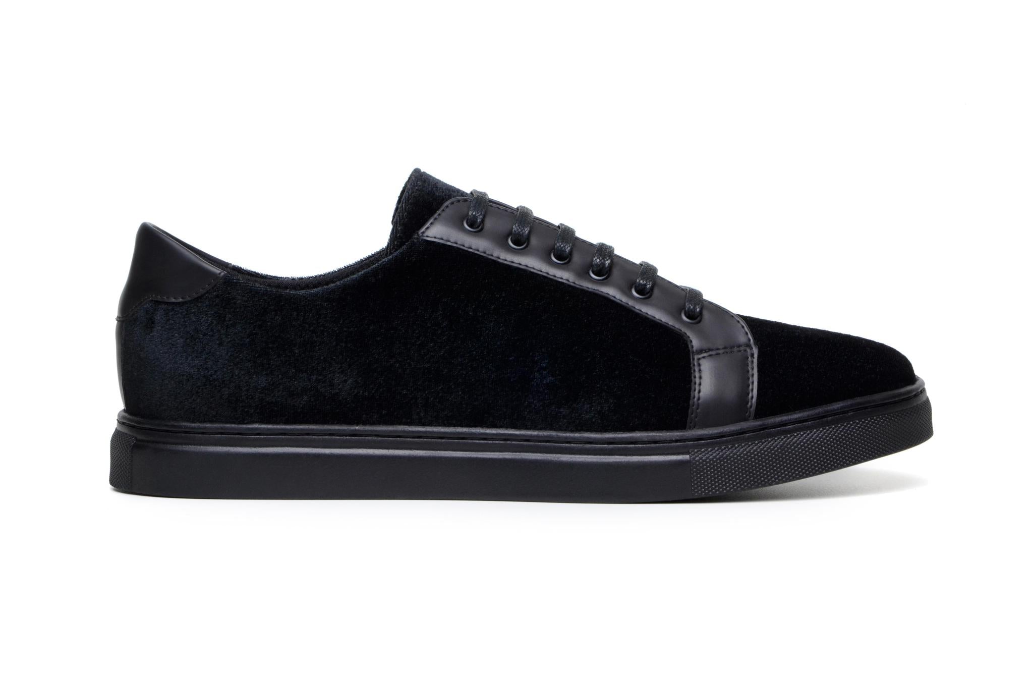 Tux Sneaker Velvet/ Leather Prince Black