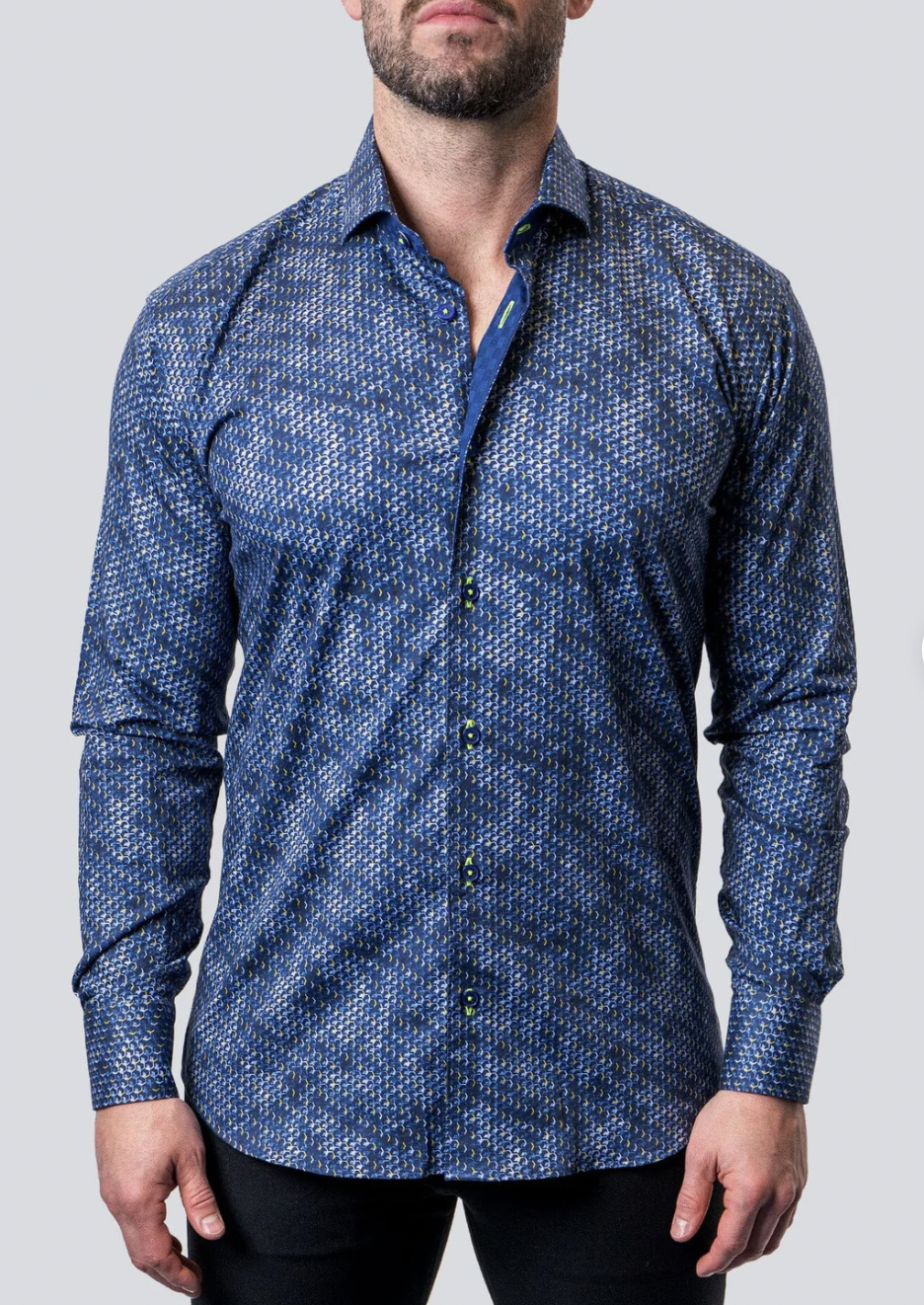 Shirt Einstein Ripples Blue M