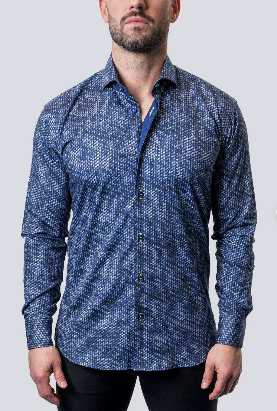 Shirt Einstein Ripples Blue L