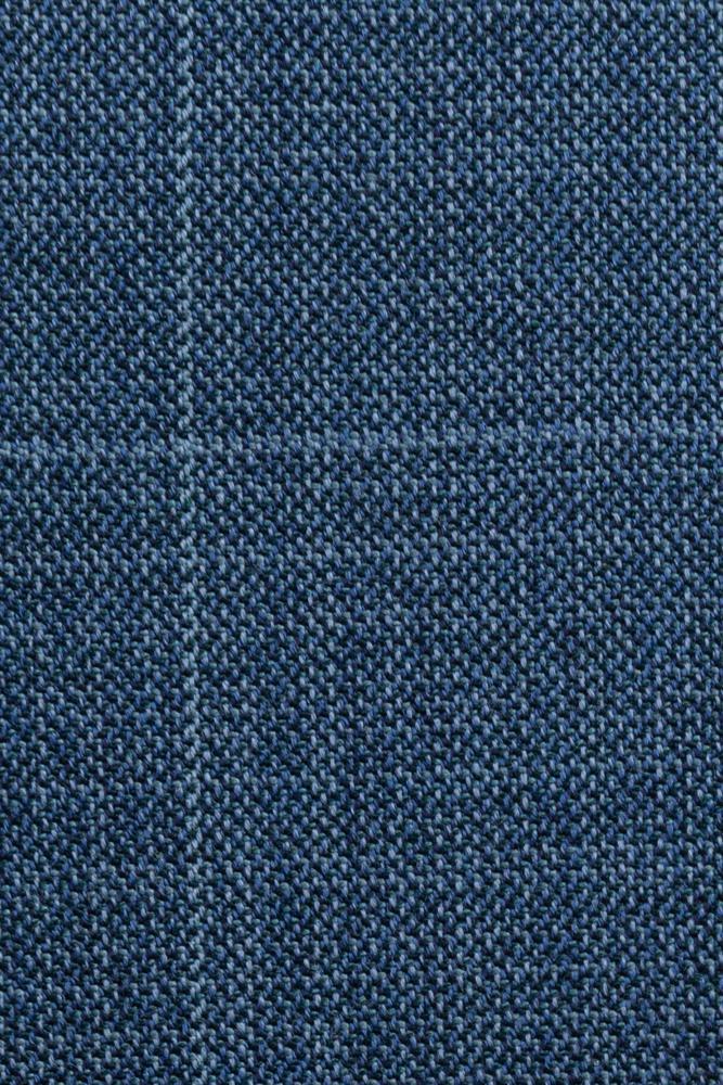 Teal Window Pane Slim Fit Suit Peak