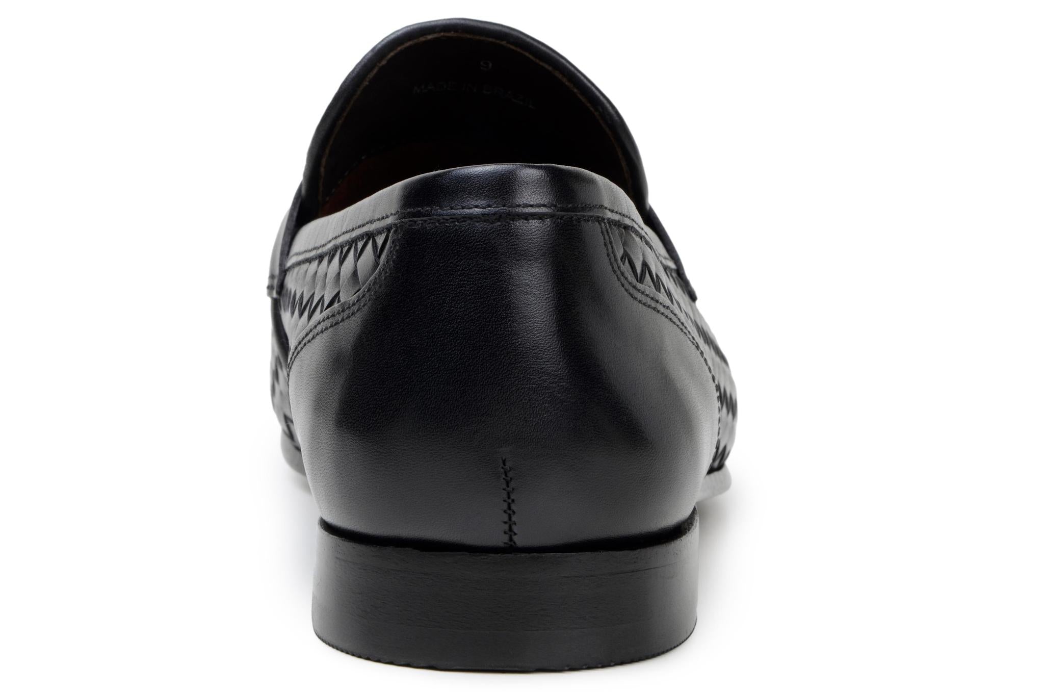 Luca Woven Calf Black