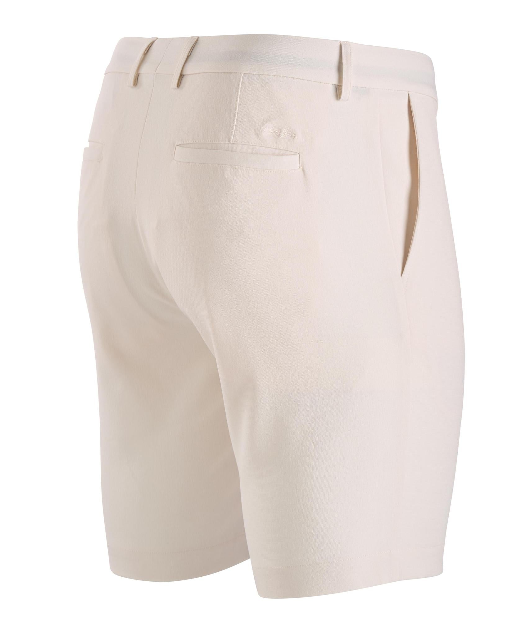 Performance Stretch Heather Shorts Stone