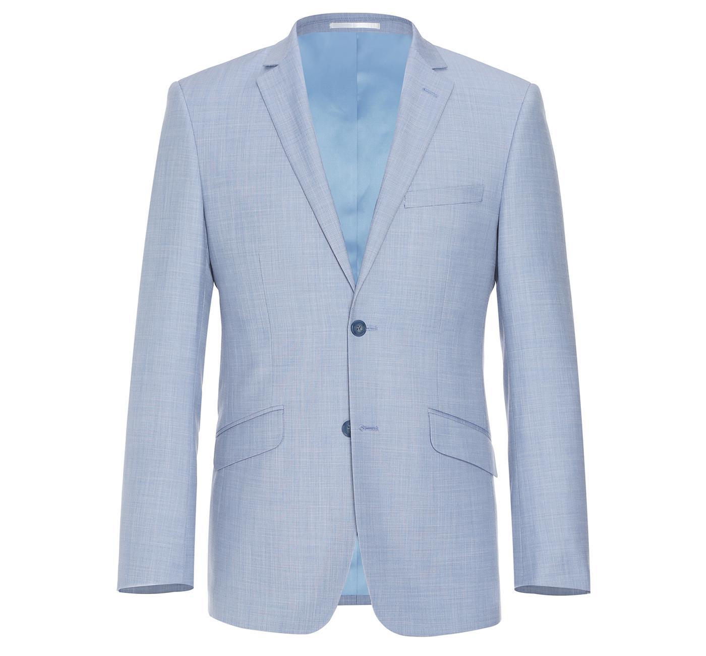 JL Suit Light Blue Slim Fit