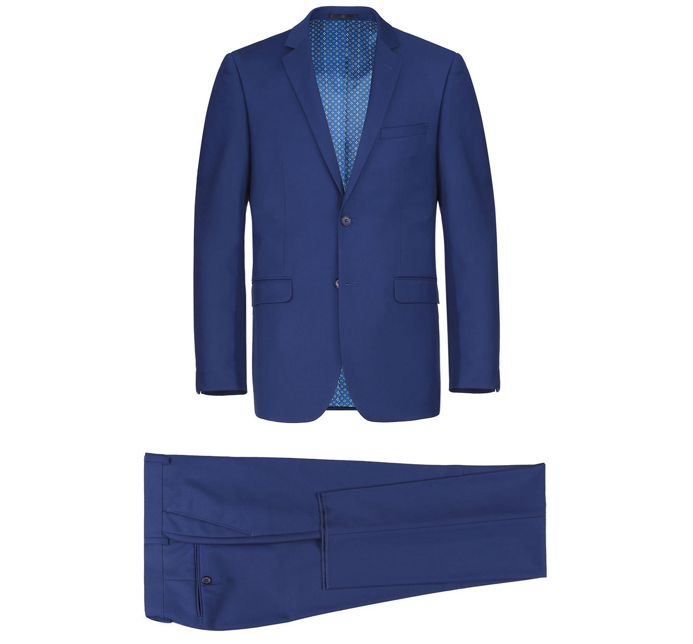 JL Royal Blue Suit Classic Fit