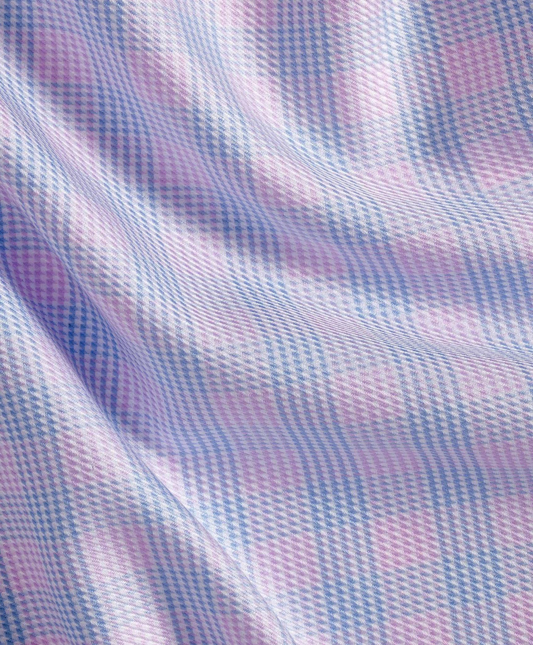 Sky & Berry Twill Check Dress Shirt