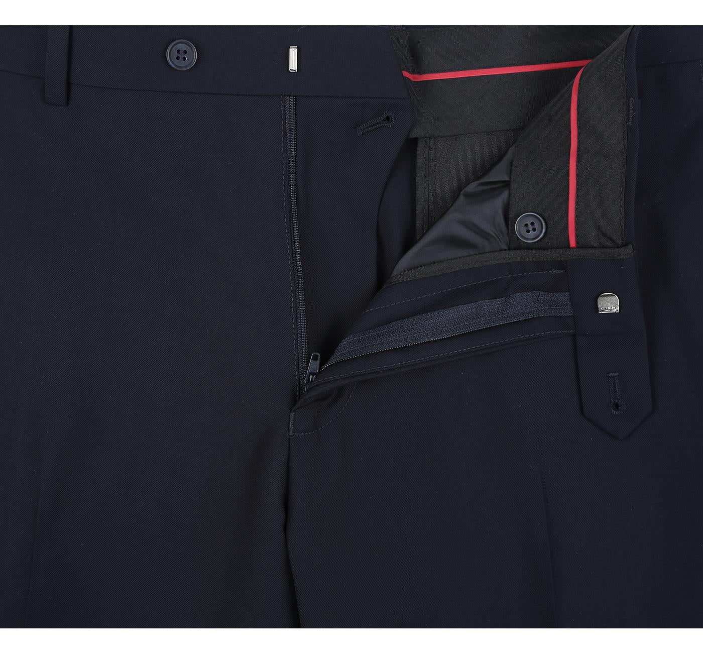 JL Midnight Navy Suit Notch Classic Fit