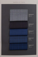 Blue Plaid Suit Slim Fit Super 130's
