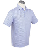Performance North Shore Print Polo Lavender