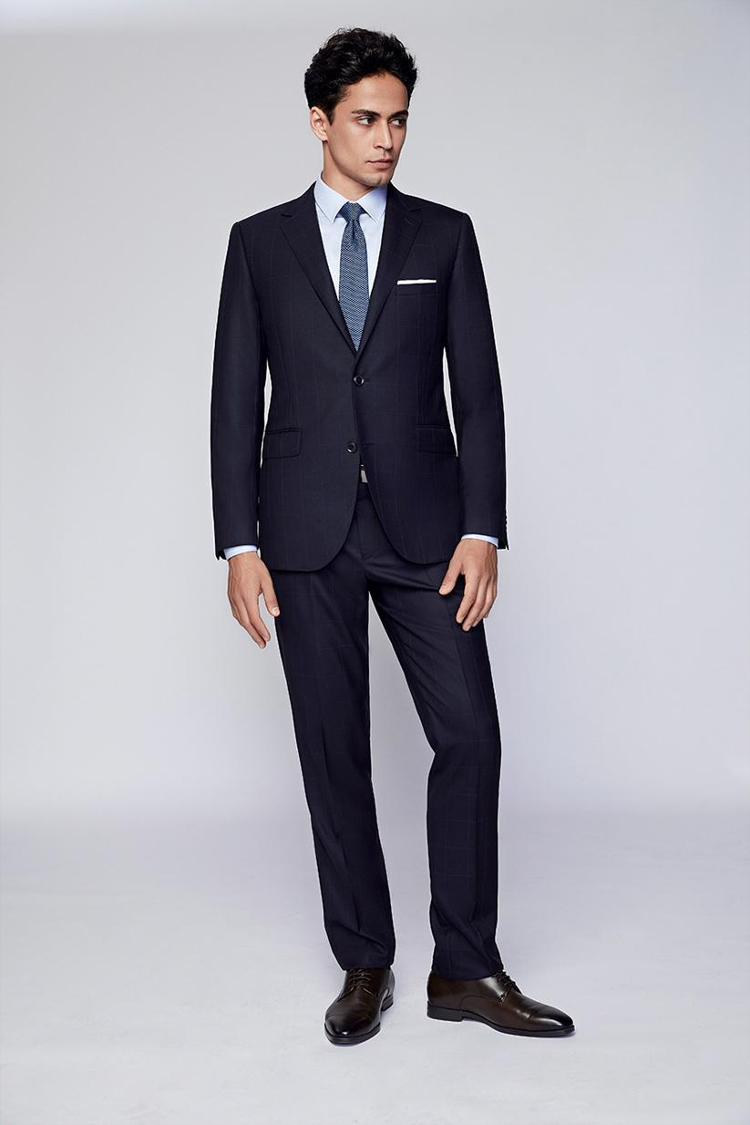 Navy Suit Classic Fit Super 120's