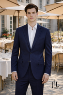 JL Midnight Navy Suit Notch Classic Fit
