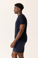 Deke Midnight Crew T-Shirt in Soft Techno Jersey