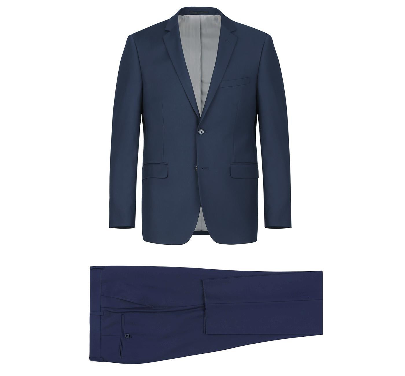 JL New Navy Suit Notch Classic Fit Extra Long