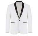 JL Dinner Jacket White/Black