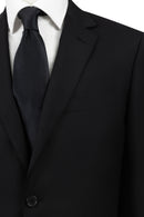 Black Modern Suit Wool & Cashmere