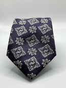 Purple Silk NeckTie Geoff