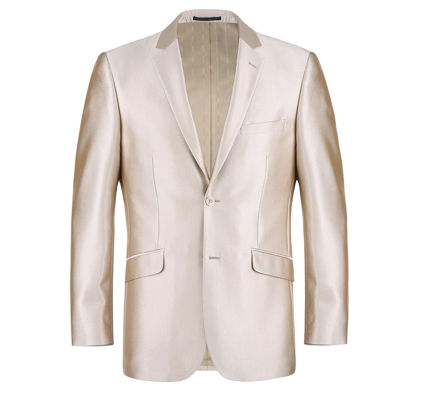 JL Golden Sharkskin Classic Suit