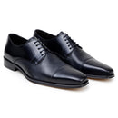 Alexander Cap Toe Lace Up Black