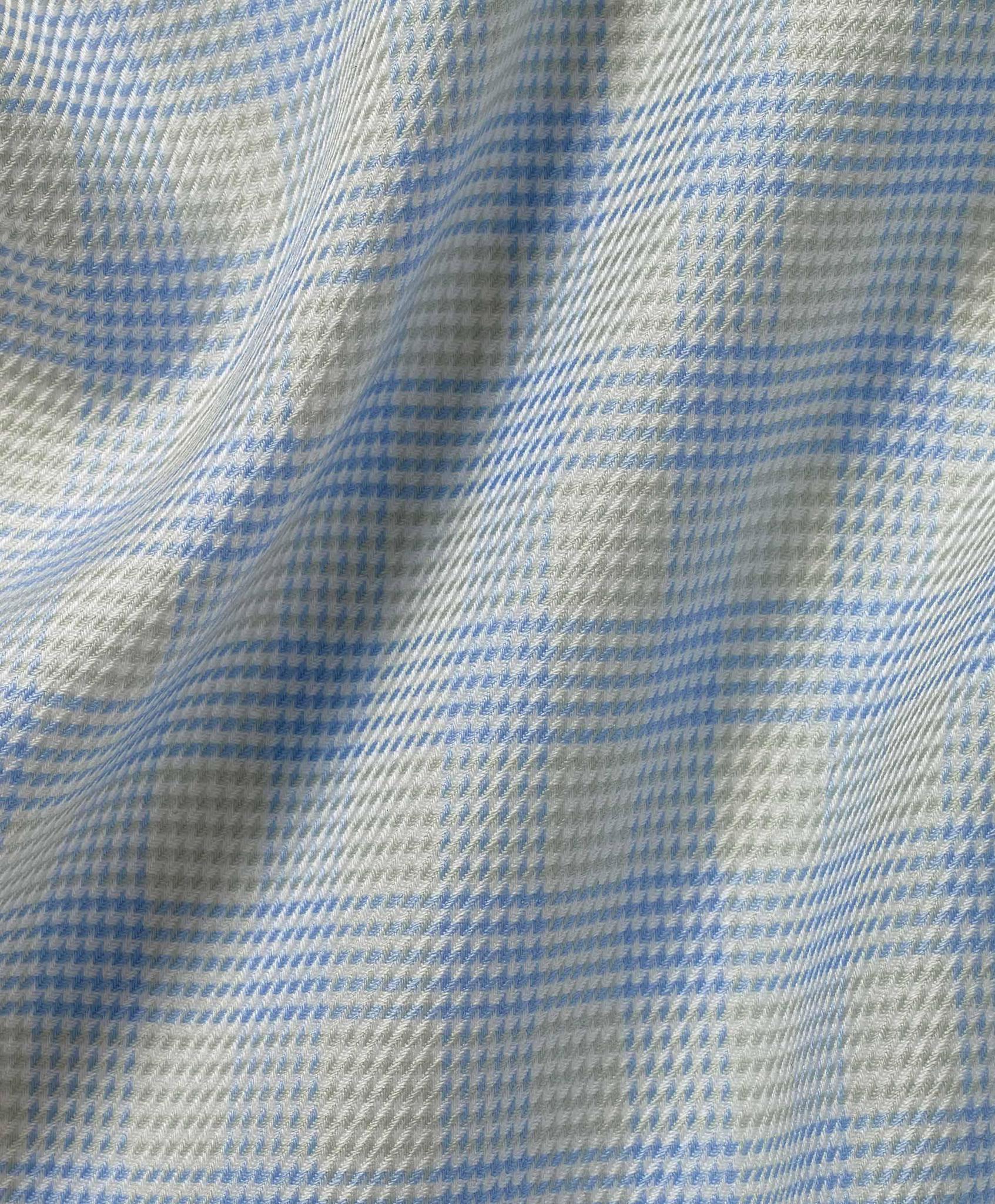 Sky & Pistachio Check Dress Shirt
