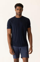 Deke Midnight Crew T-Shirt in Soft Techno Jersey
