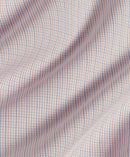 White & Melon Dobby Dress Shirt