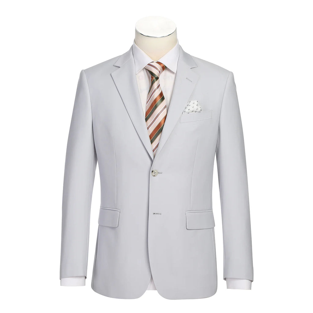 JL Suit Pearl Gray Classic Fit