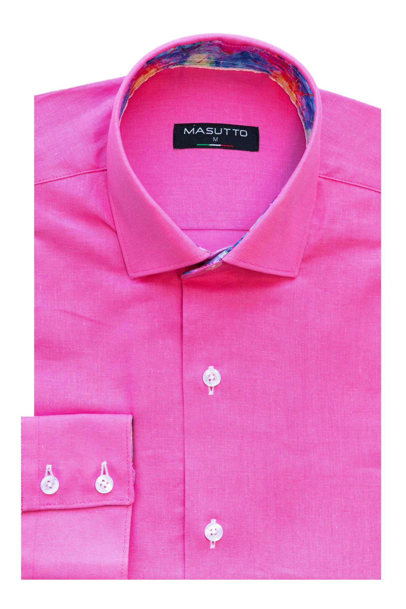 Pink Button Down Shirt LS