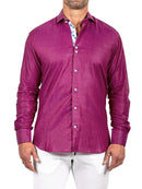 Dress Shirt LS Einstein Marthyr Red 149