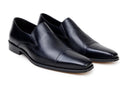 Andreo Cap Toe Slip on Black