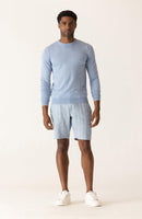 Deke Oasis Bermuda in Hypertread Pinstripe
