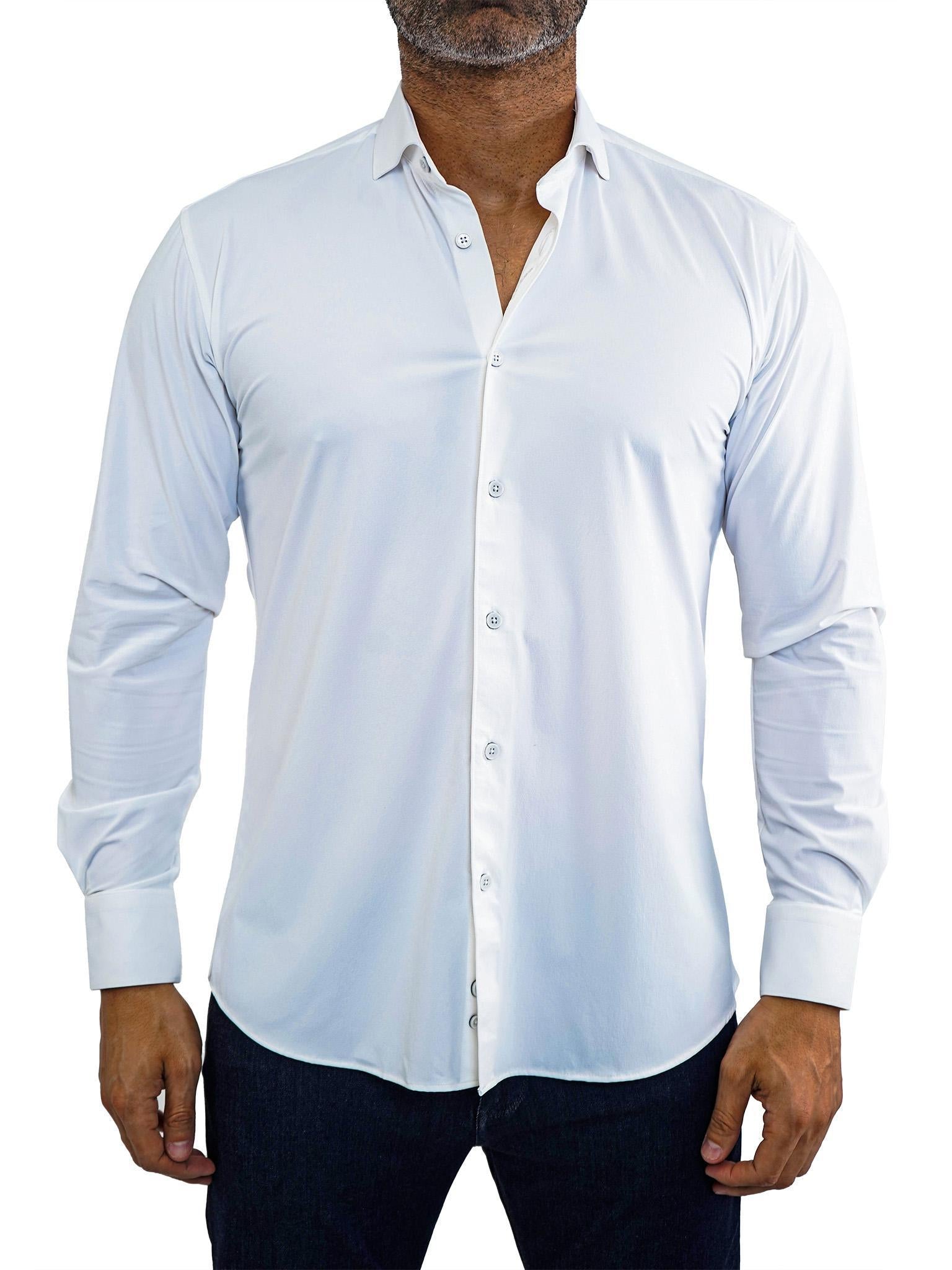 Sport Shirt Einstein StretchCore White