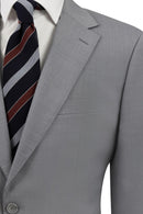 Light Gray Modern Fit Suit Wool & Cashmere