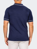 Polo Knitted Marthyr Blue 010