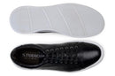 Leather Low Top Sneaker Matteo Black
