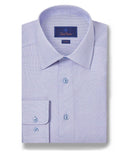 Blue & Berry Geometric Dobby Dress Shirt