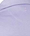 Perform Hexagon Print Polo Lavender