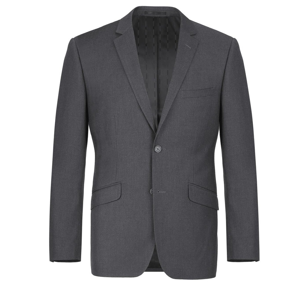JL Charcoal Suit Slim Fit